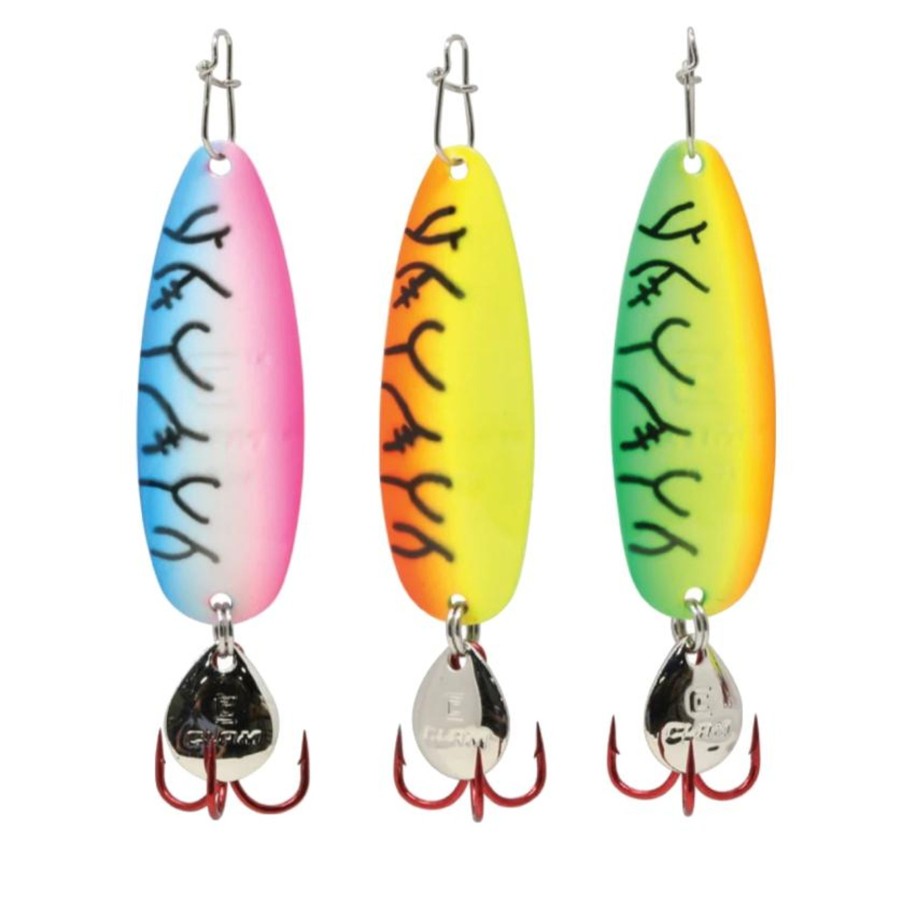 Clam Pro Tackle Clam Outdoors | Ribbon Leech Flutter Spoon Kit