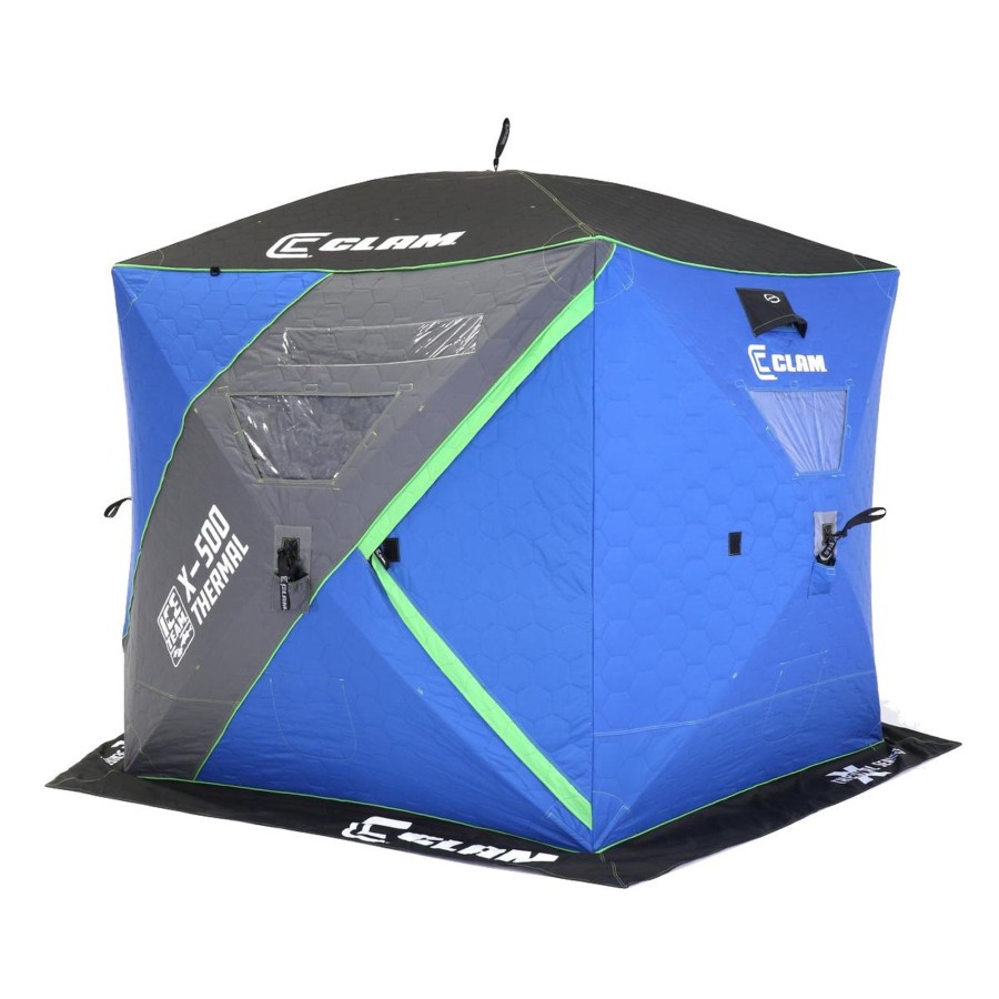 Ice Shelters Clam Outdoors | X-500 Thermal - Ice Team