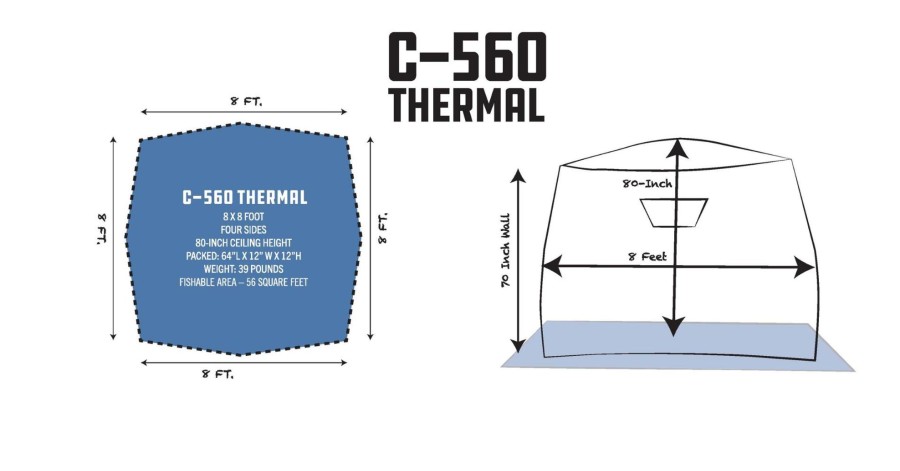 Gift Guides Clam Outdoors | C-560 Thermal Hub