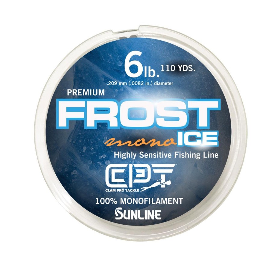 Clam Pro Tackle Clam Outdoors | Frost Ice Monofilament Fishing Line