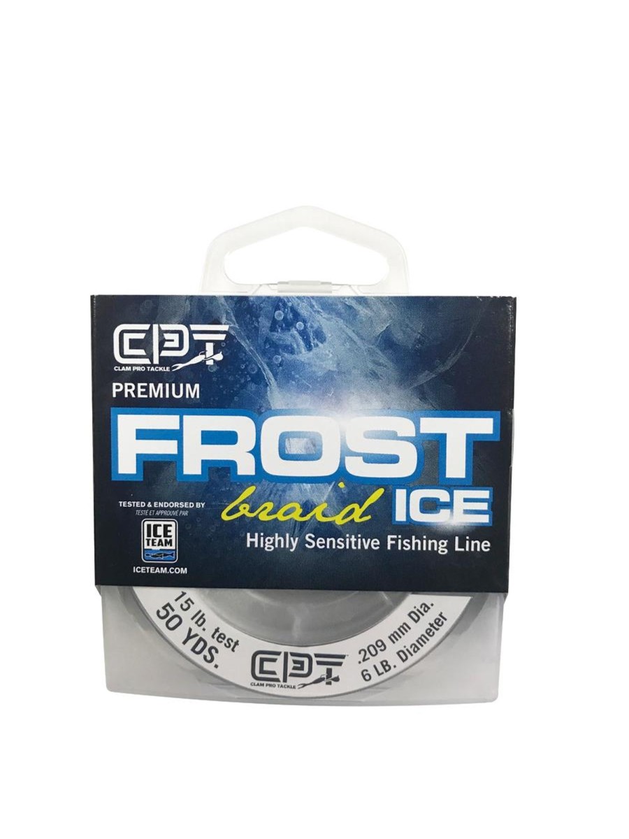 Gift Guides Clam Outdoors | Frost Ice Braid Fishing Line