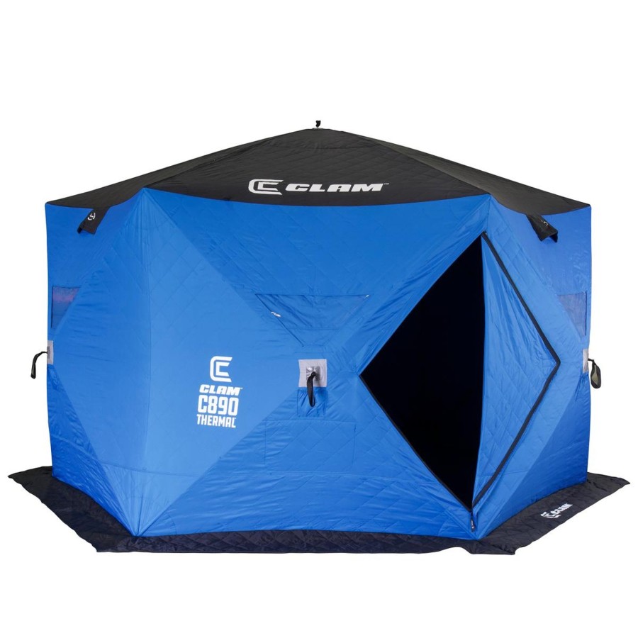 Ice Shelters Clam Outdoors | C-890 Thermal Hub